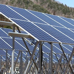 伏方太陽光発電所建設